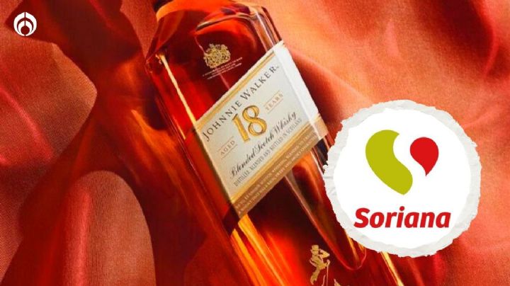 Soriana rebaja el whisky Johnnie Walker de lujo; llévate dos ‘casi regalados’