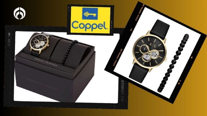 Coppel vende baratísimo un reloj de lujo de la marca Armani