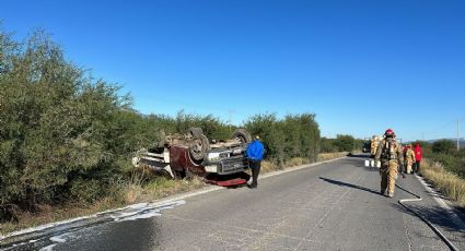 Muere policía de Fuerza Civil tras volcadura de pipa en NL