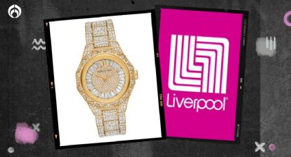 Liverpool vende baratísimo reloj Michael Kors para mujer lleno de cristales y lujosas piedras