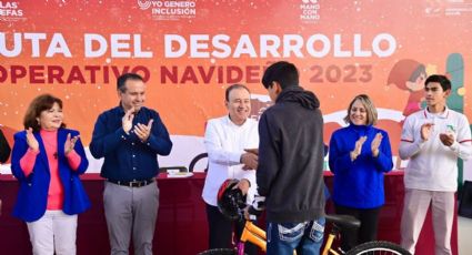 ¡Pedaleando hacia el Futuro! Alfonso Durazo entrega bicicletas a estudiantes