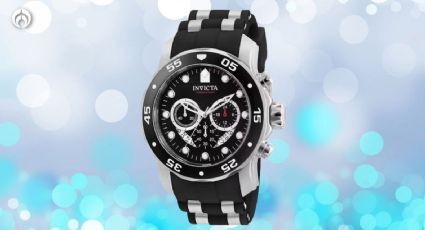 El reloj Invicta Pro Diver deportivo que tiene  55% de descuento en Coppel