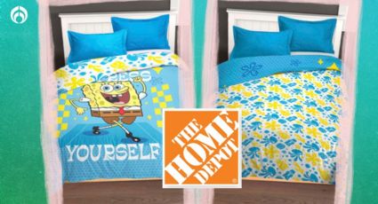 Home Depot deja baratísimo calientito edredón de Bob Esponja con doble vista