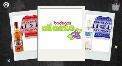 Bodegas Alianza tiene a un súper precio estas botellas que traen de regalo un suéter de Navidad