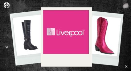 Liverpool: botas altas para el invierno que cuestan menos de mil pesos