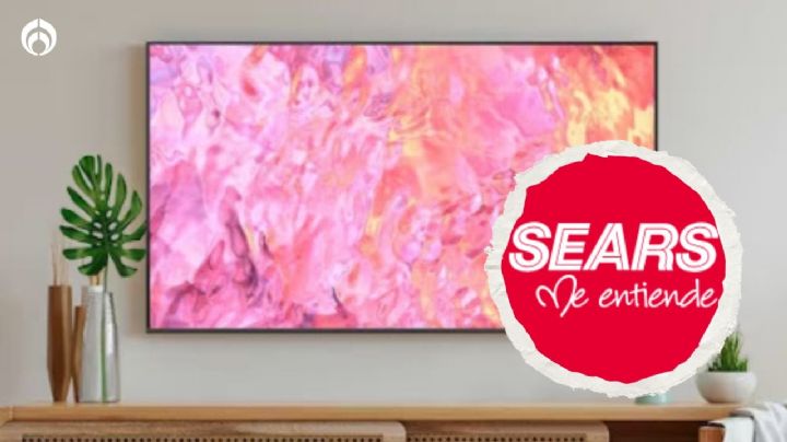 Sears remata pantalla Samsung QLED de 85” con control de carga solar