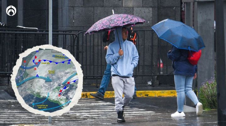 Frente frío hoy 13 de diciembre trae 'mala suerte' con lluvias fuertes en estos estados