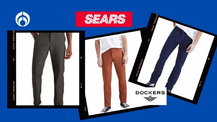 Sears puso hasta el 40% de descuento en estos pantalones Dockers ¡están baratísimos!