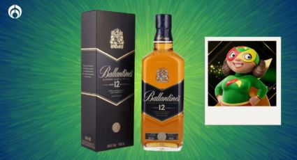 Bodega Aurrera vende casi 'regalada' la botella del whisky de lujo Ballantine's 12