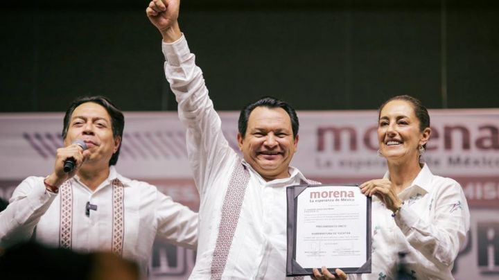 Morena, 'Huacho' Díaz y Sheinbaum arrasan con la oposición, según De las Heras-Demotecnia