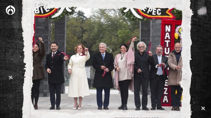 AMLO ‘le echa el ojo’ a rehabilitación de Chapultepec antes de inaugurar el Tren Maya