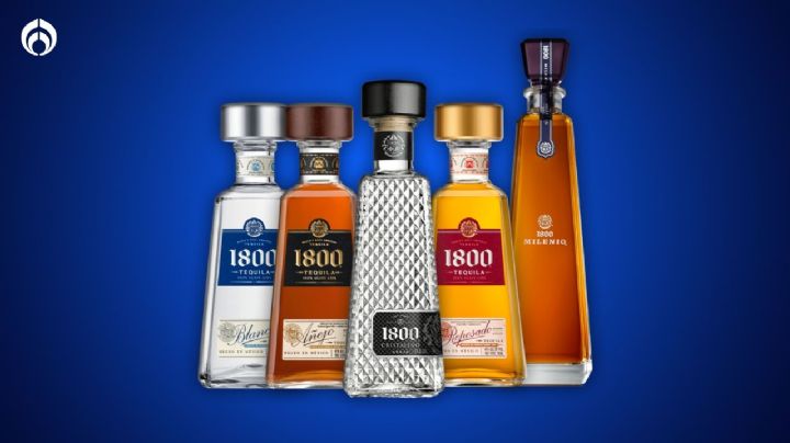 Walmart se luce con descuento en tequila 1800 blanco, añejo y reposado