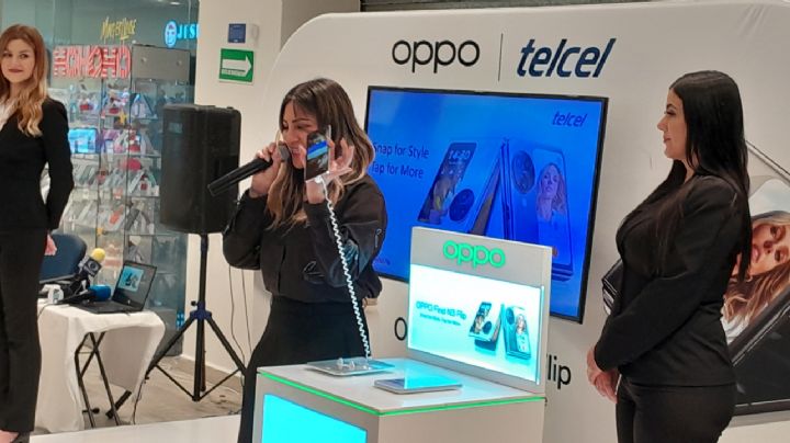 Telcel presenta Oppo Find N3 Flip en Nuevo León