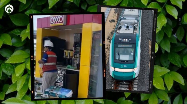 El mini Oxxo que ya tiene el Tren Maya, ¿sí tiene la segunda caja abierta?