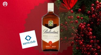 Sam's Club se luce con descuento en whisky Ballantine's de 1 litro, ¡para darle elegancia a tu cena!