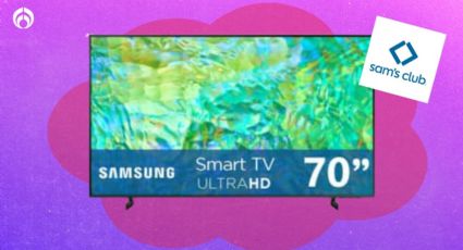 Sam’s Club pone a precio regalada pantalla Samsung 4K para recibir antes de Navidad