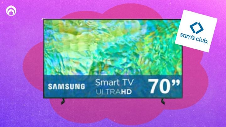 Sam’s Club pone a precio regalada pantalla Samsung 4K para recibir antes de Navidad