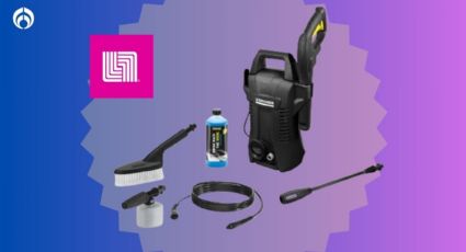 Liverpool remata hidrolavadora Karcher con kit especial de limpieza para autos de regalo