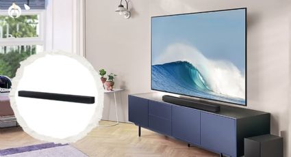 Sam's Club remata potente barra de sonido Samsung con modo de juego y nocturno