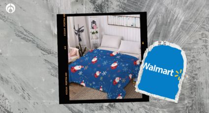 Walmart remata un cobertor con diseño de Santa Claus que te encantará, ¡está casi regalada!