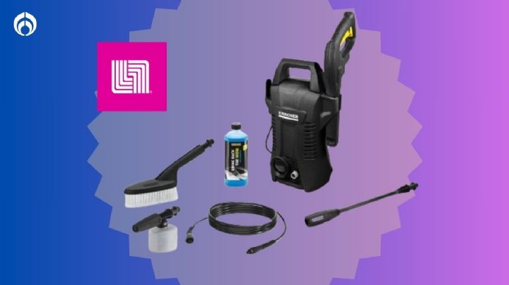 Liverpool remata hidrolavadora Karcher con kit especial de limpieza para autos de regalo