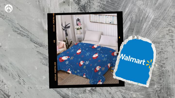 Walmart remata un cobertor con diseño de Santa Claus que te encantará, ¡está casi regalada!