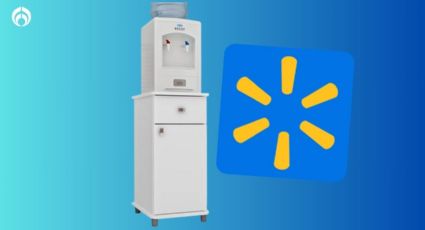 Walmart rebaja práctico porta garrafón que además sirve como gabinete para guardar trastes