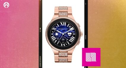 Liverpool se luce con descuentazo en smartwatch Michael Kors de acabado en oro rosa y cristales