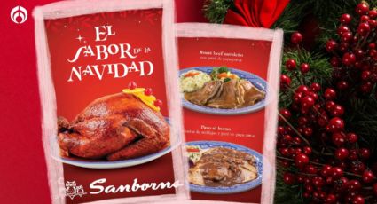 Sanborns Menú Navideño completo: desde bacalao hasta roast beef por menos de 270 pesos