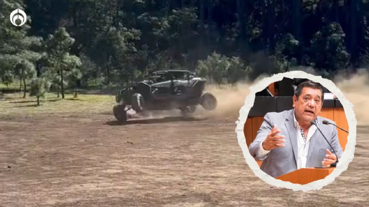 (VIDEO) Félix Salgado Macedonio tiene fuerte accidente en 'razer'; sale ileso