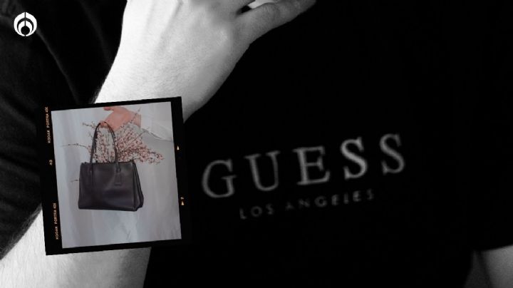 El bolso en color negro y elegante de la marca Guess que Coppel tiene baratísimo