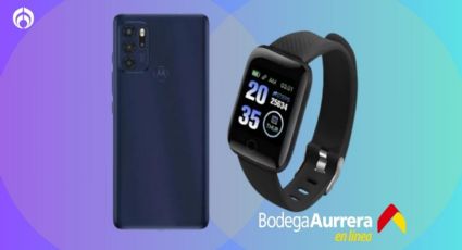 Bodega Aurrera tiene a un super precio el smartphone Motorola de 128 GB con ¡smartwatch de regalo!