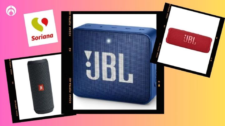 Soriana: las bocinas JBL portátiles super potentes que están a precio regalado