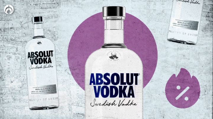 Costco tiene baratísima la botella de 1 litro de Absolut Vodka, ¡durará pocos días!