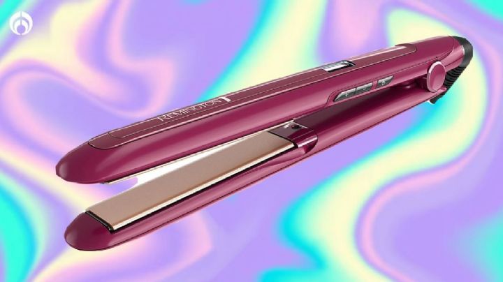 Coppel remata la plancha de cabello Remington con keratina; ¡alcanza los 230 grados!