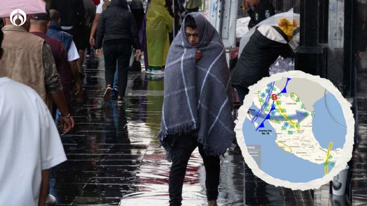 Frente frío y tormenta invernal aguadarán tu fin con lluvias fuertes en estos estados