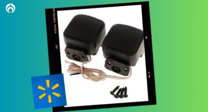 Walmart pone en menos de 200 pesitos las bocinas para auto con las que disfrutarás tu música