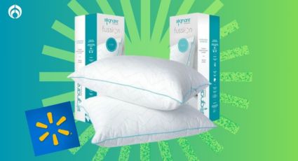 Walmart lanza ofertón en set de almohadas Sognare de 2 firmezas; ideales para dormir en pareja