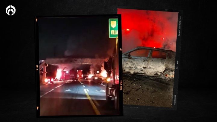 Noche sin paz en Tabasco: reportan quema de vehículos, bloqueos y balazos