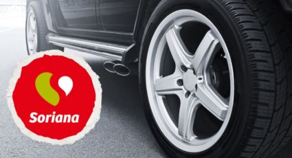 Soriana liquida estas llantas Goodyear con descuento del 70%