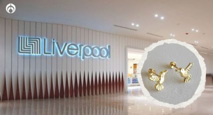 Liverpool hace oferta a elegantes aretes de oro sólido de 10 kilates