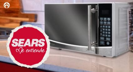 Sears: el horno de microondas más barato y de aspecto elegante que puedes comprar