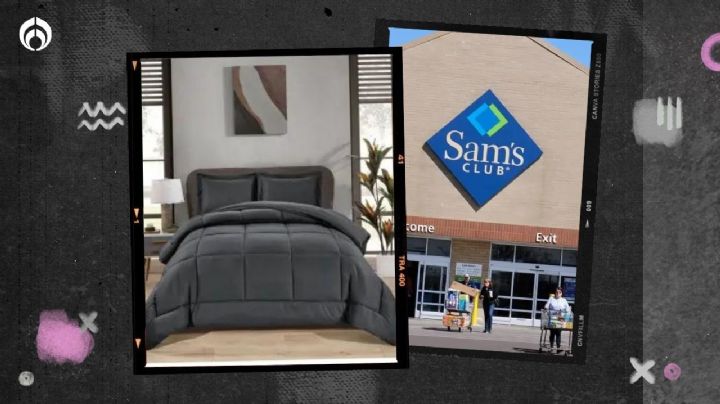 Sam’s Club remata elegante edredón negro más fundas para 2 almohadas