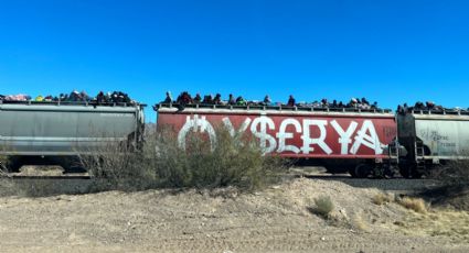 Cientos de migrantes sobre 'La Bestia' y carretera están por llegar a Juárez y tratar de cruzar a EU