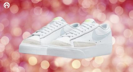 Gran Barata de Invierno Liverpool remata los tenis Nike Blazer Low Platform de piel