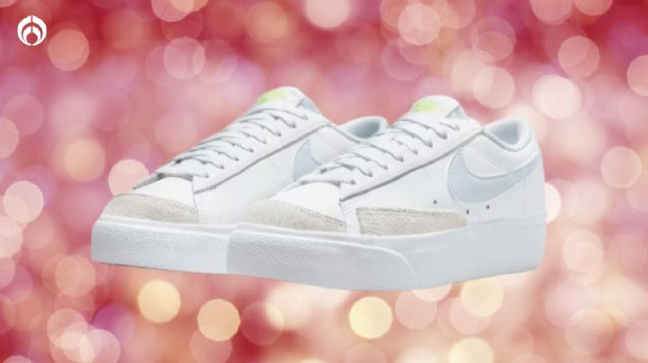 Gran Barata de Invierno Liverpool remata los tenis Nike Blazer Low Platform de piel