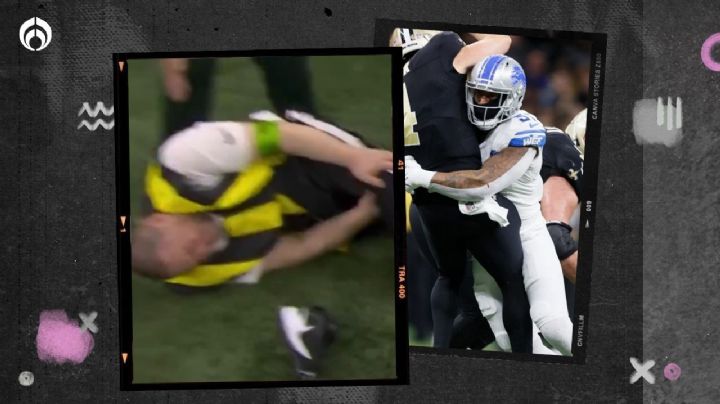 (VIDEO) Fracturan a cadenero de la NFL en juego de Detroit Lions vs. New Orleans Saints