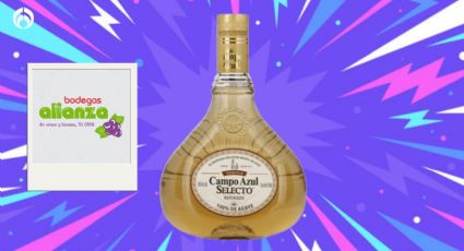 Bodegas Alianza tiene a precio regalado el tequila Campo Azul Selecto Reposado para el brindis