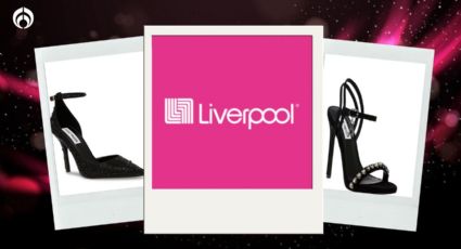 Liverpool rebaja bellas zapatillas Steve Madden con cristales incrustados