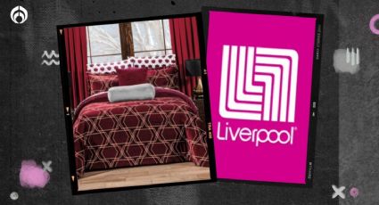 Liverpool remata set de cobertor, sábanas, fundas de almohada y cojín decorativo a mitad de precio